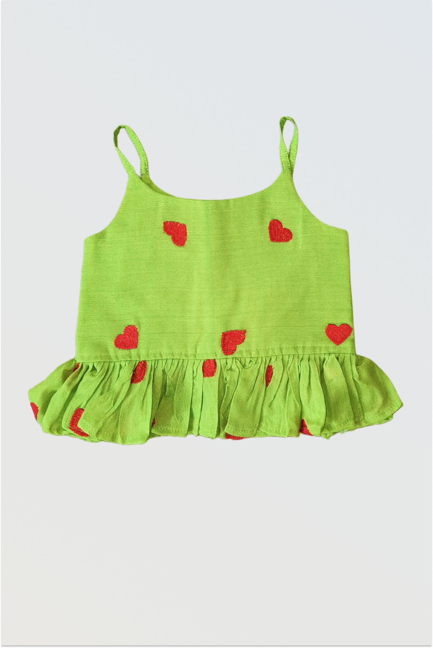 Red hearts palazzo set