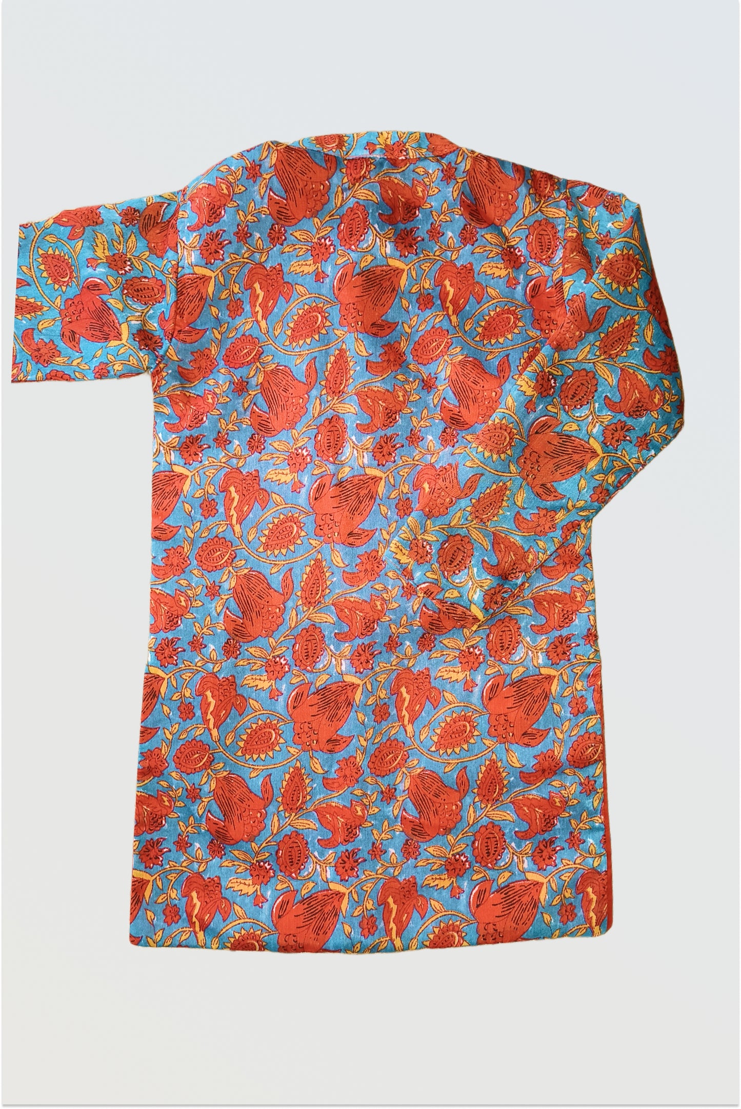 Maroon chanderi kurta pyjama set