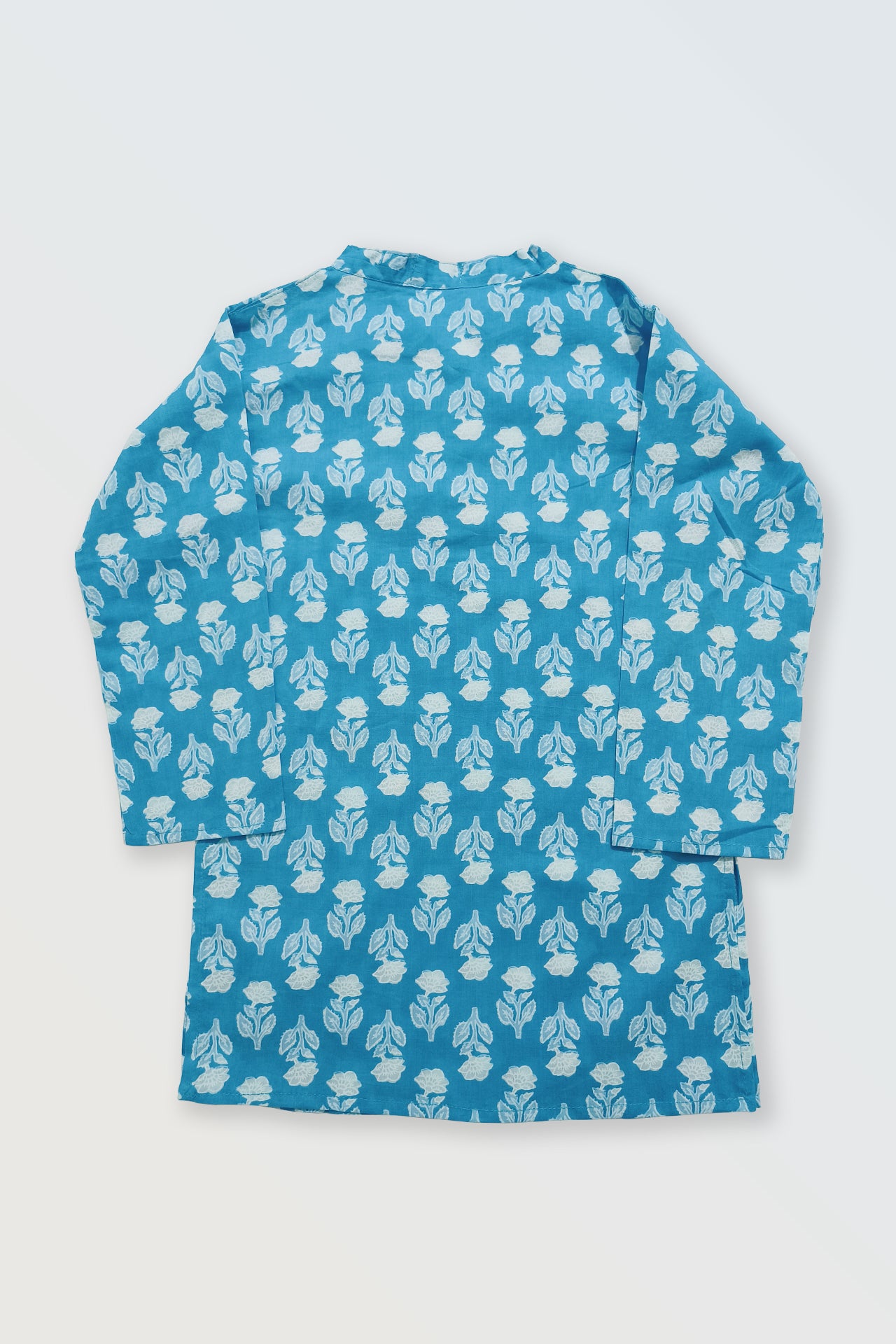 Block printed kurta pyjama set