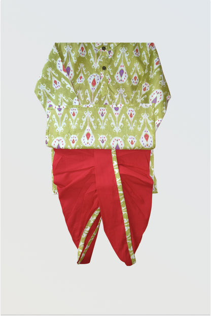 Boys pure cotton dhoti kurta set