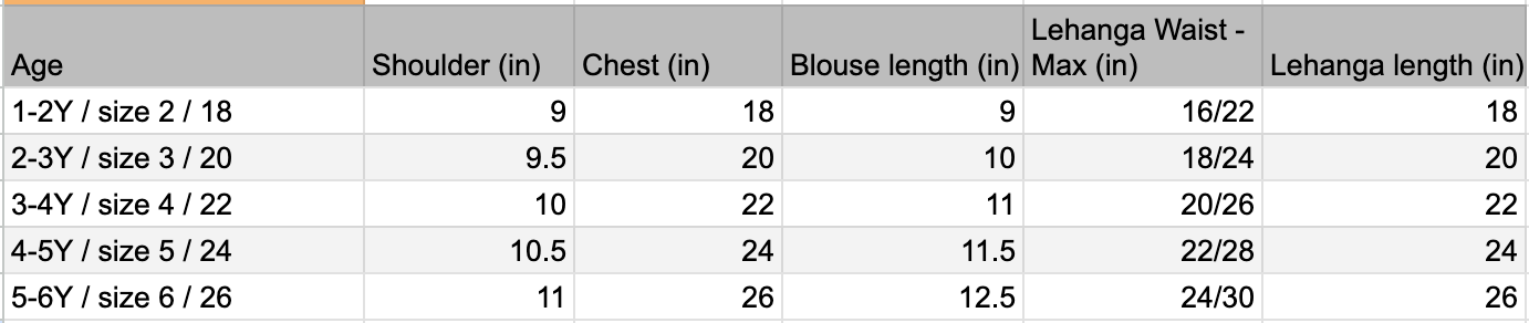 Brown floral lehanga set