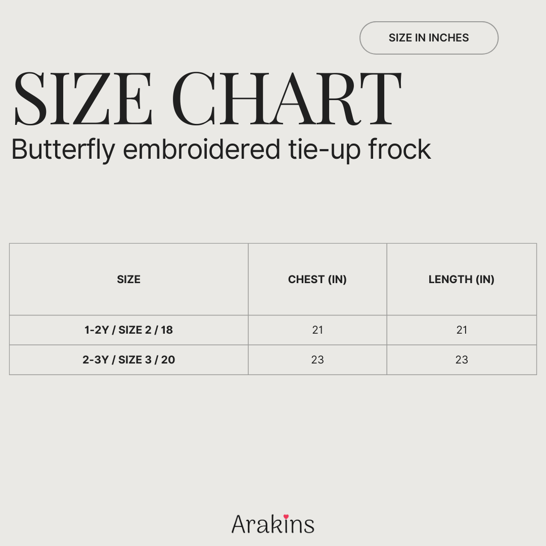 Butterfly embroidered Narayanpet tie-up frock