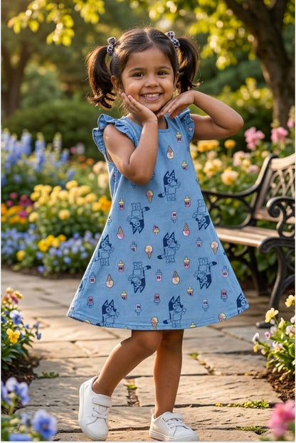 Bluey denim dress