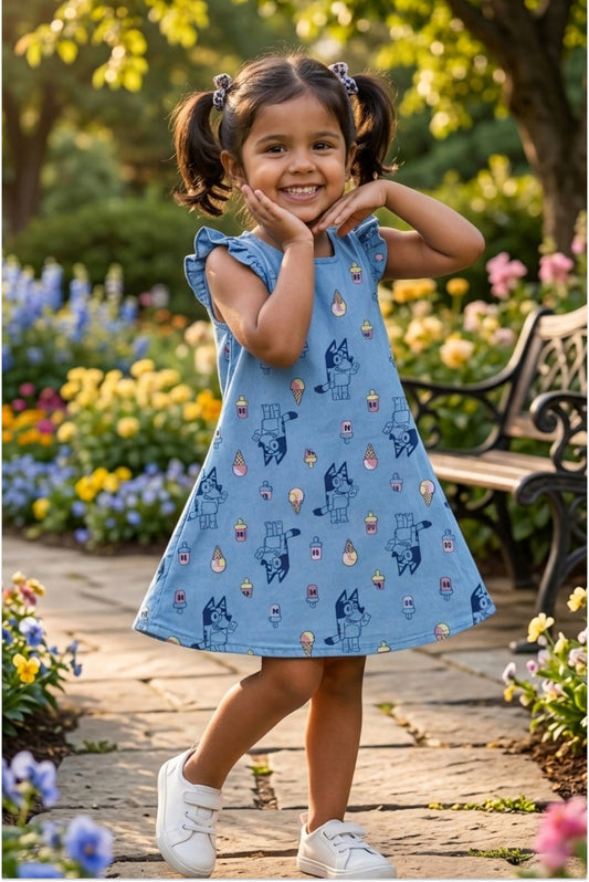 Bluey denim dress
