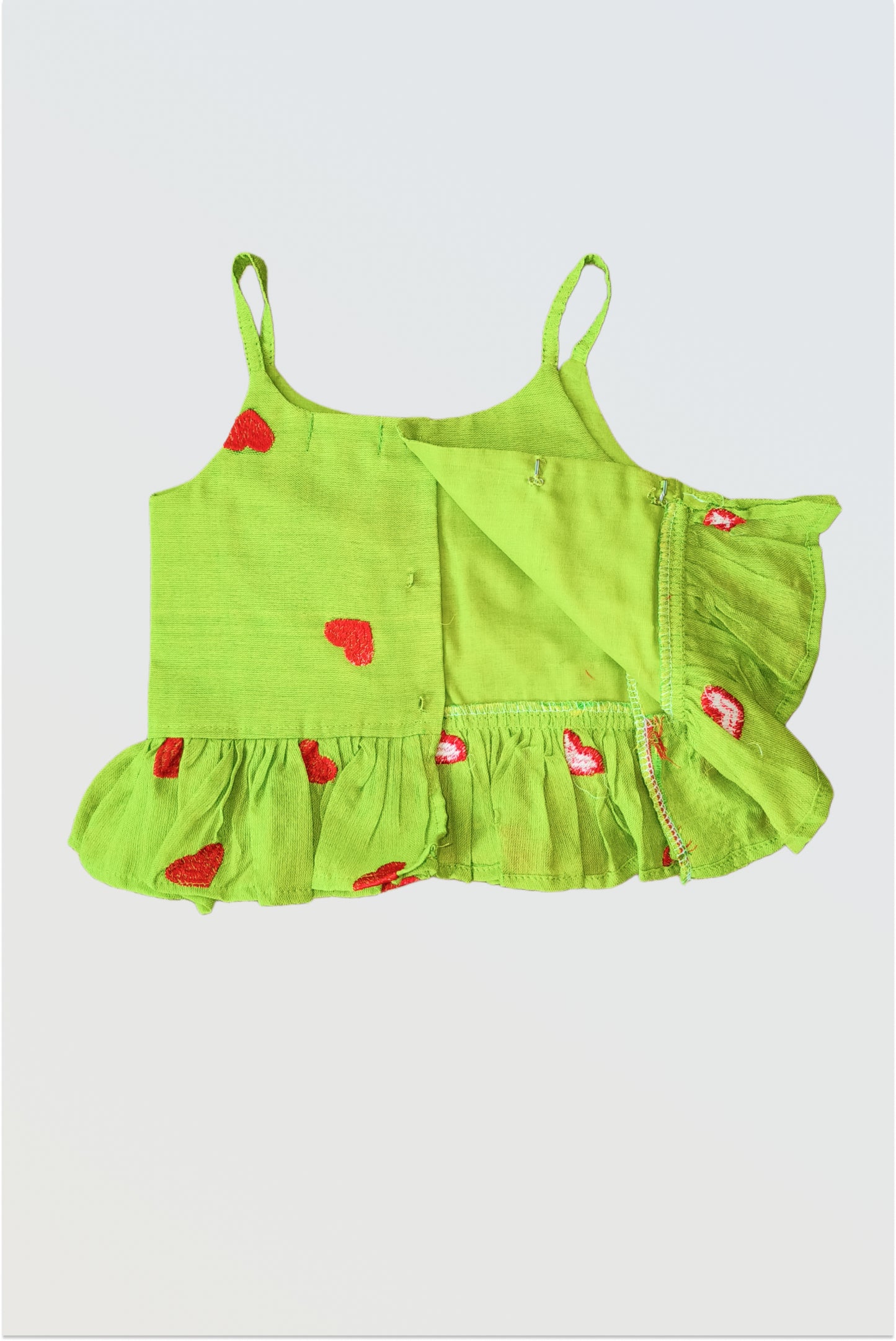 Red hearts palazzo set