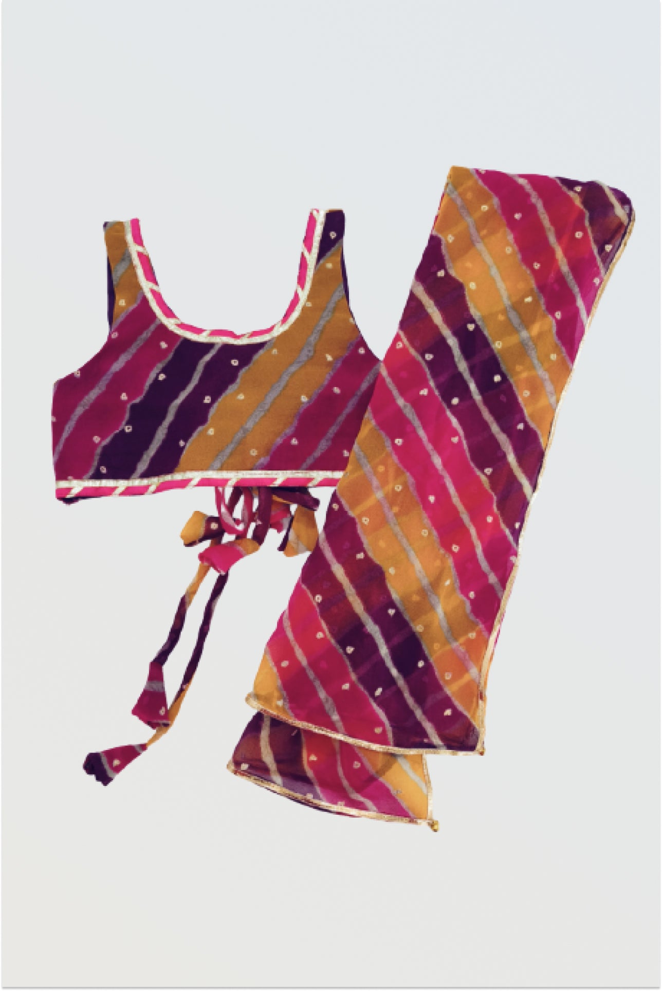 Lehariya lehanga set