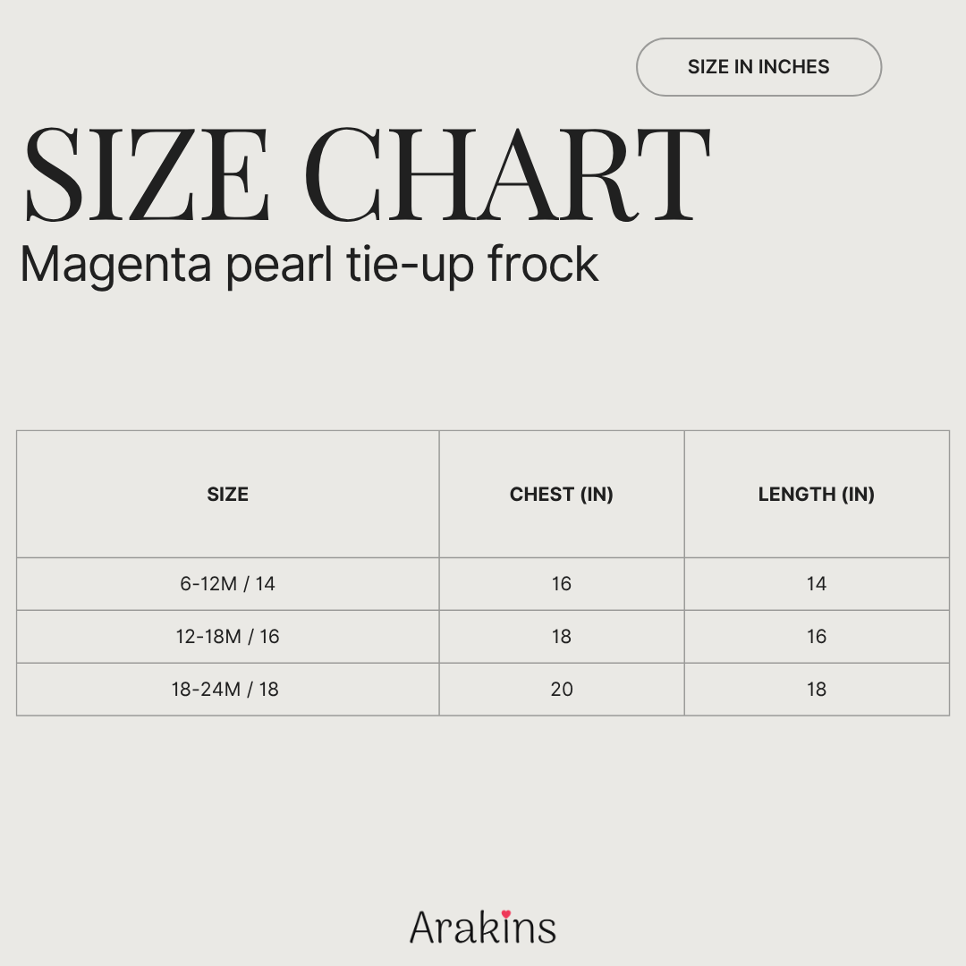 Magenta pearl tie-up frock