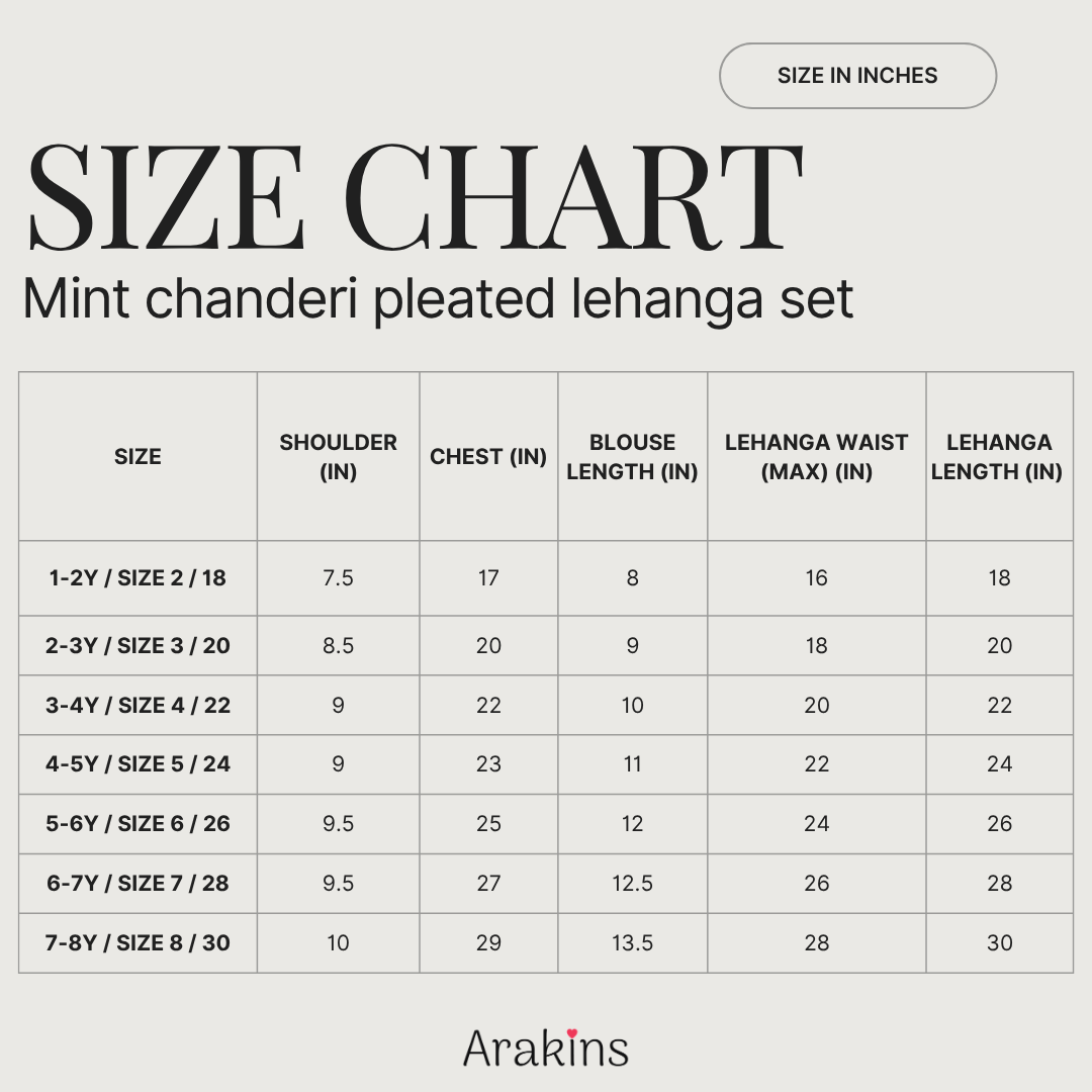 Mint chanderi pleated lehanga set