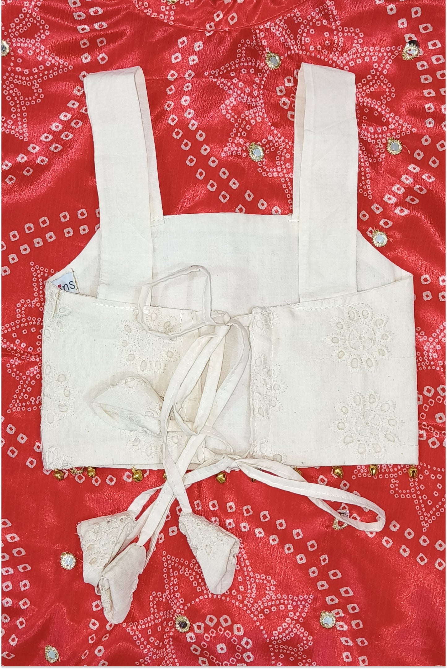 Red Bandhani Lehanga set