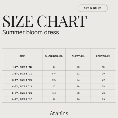 Summer bloom dress
